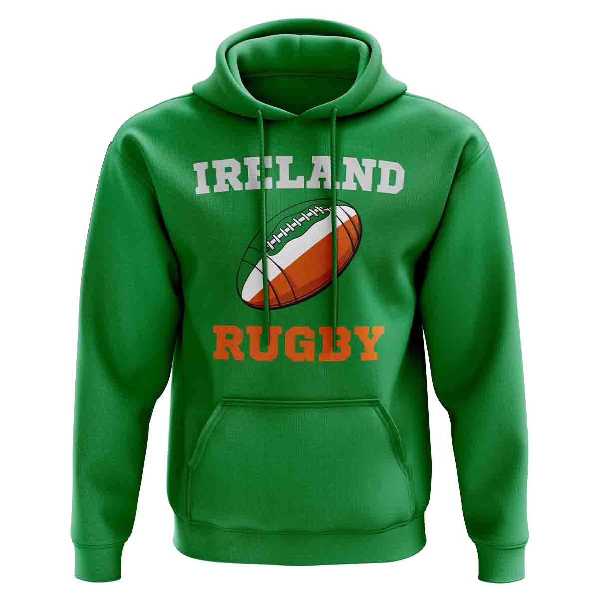 Ireland Rugby Ball Hoody (Green)_0