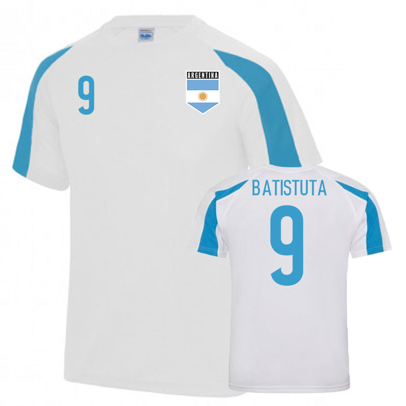 Argentina Sports Training Jersey (Batistuta 9)_0