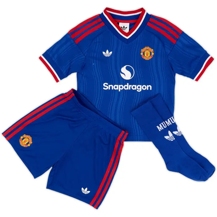 Man United 2026/27 Away Kids Kit