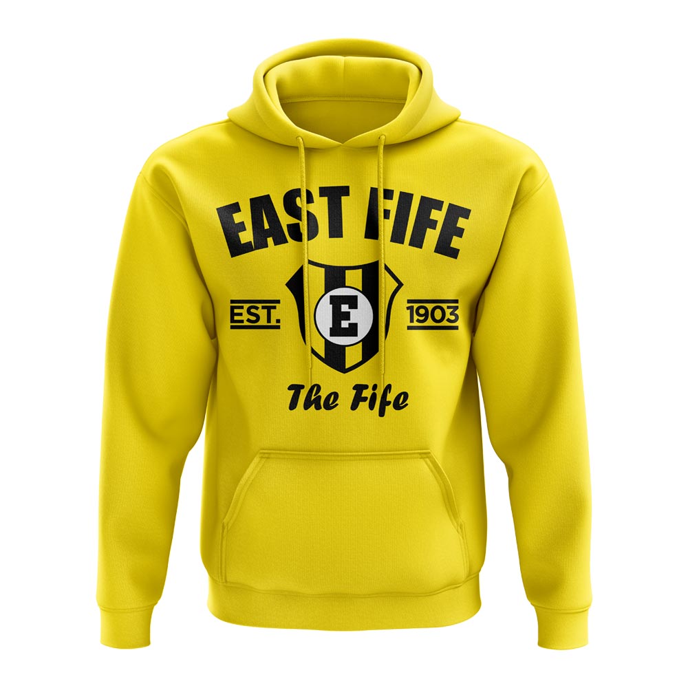 East Fife Established Hoody (Yellow)_0