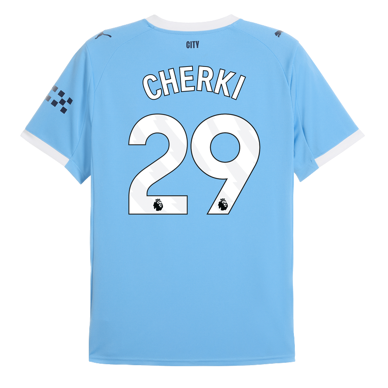 Man City 2025/26 Cherki 29 Home Player Jersey