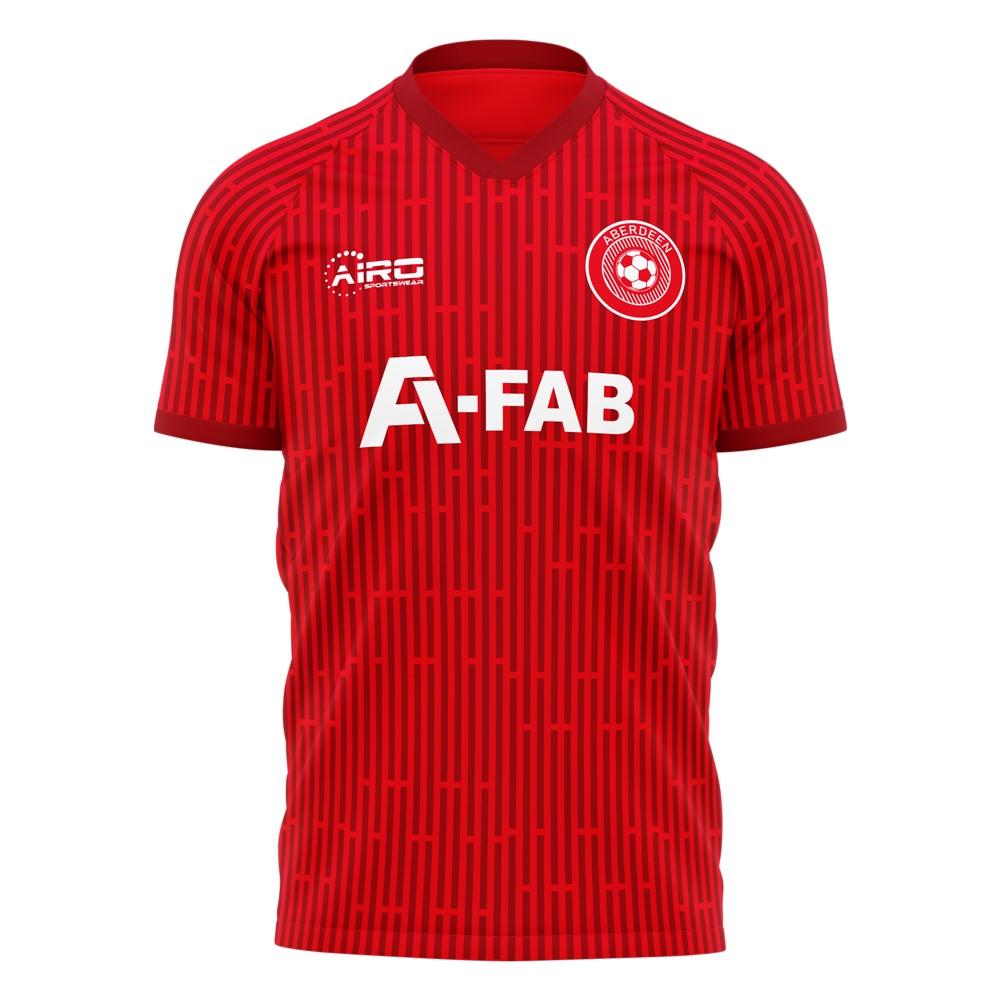 Aberdeen 2023-2024 Home Concept Football Kit (Airo)_0
