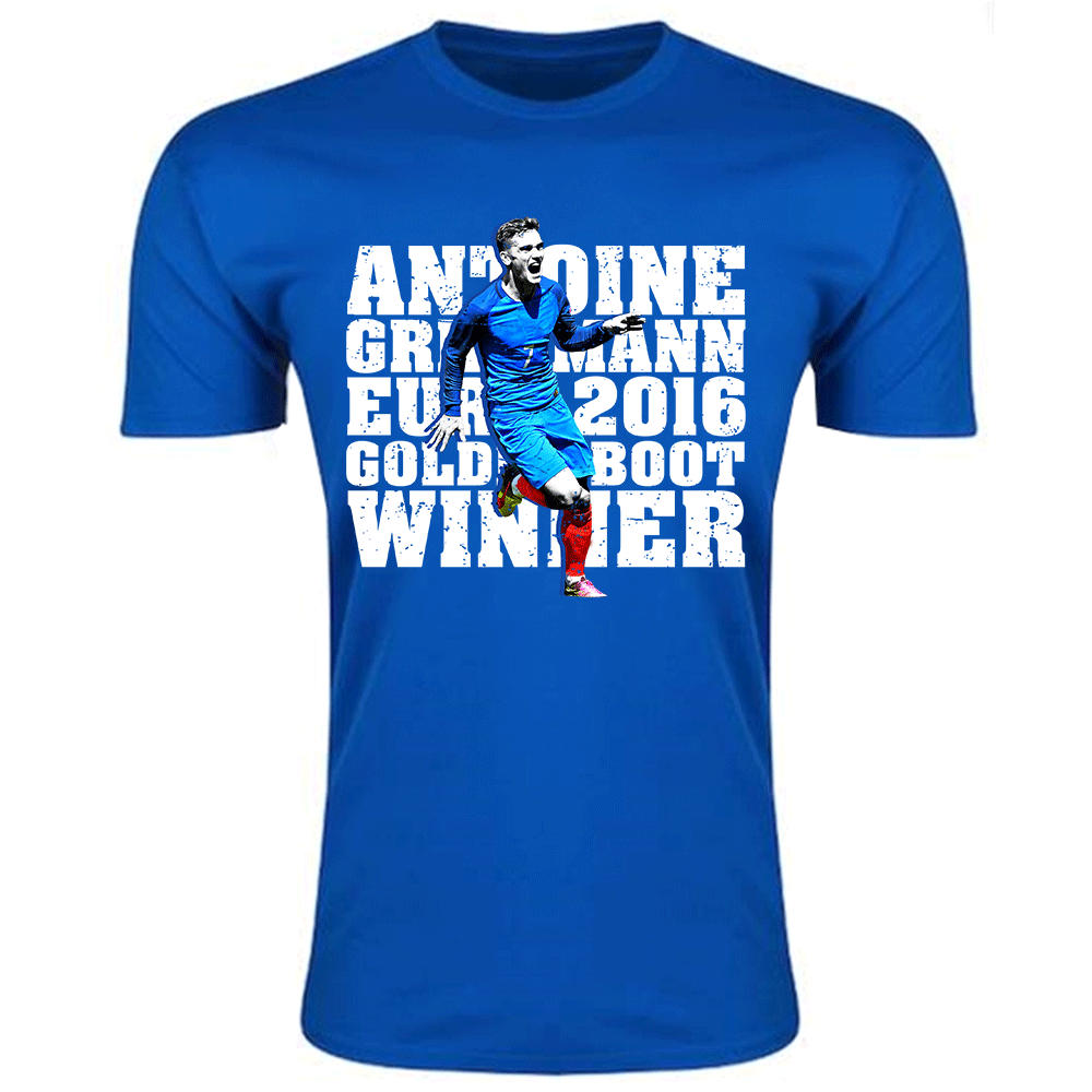 Antoine Griezmann Goldenboot France T-shirt (Blue) - Kids_0