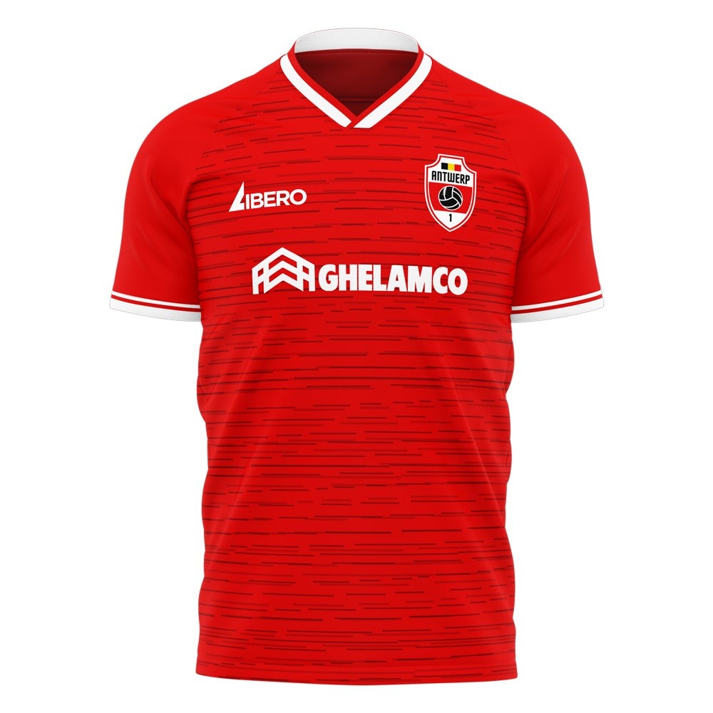 Antwerp 2023-2024 Home Concept Football Kit (Libero)_0