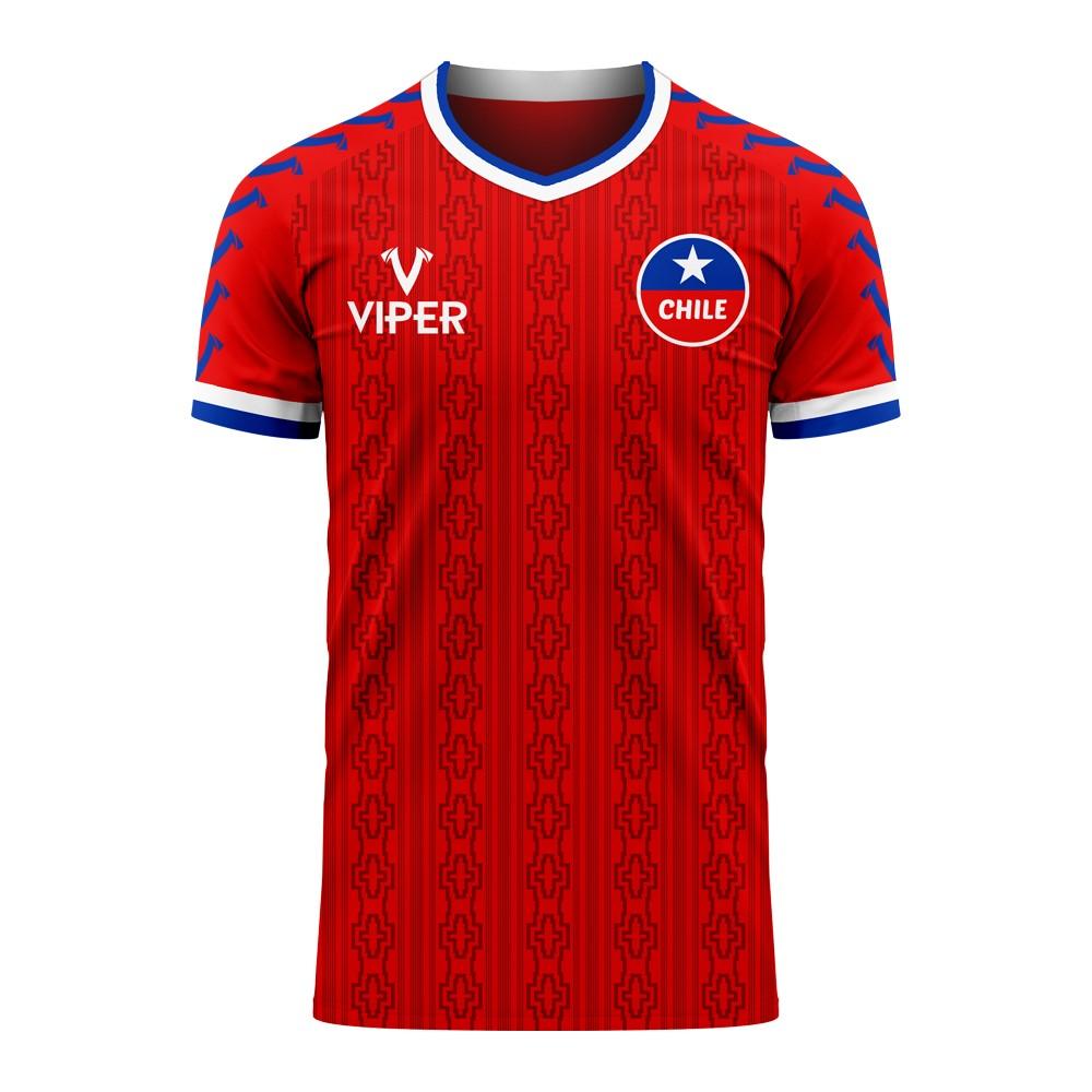 Chile 2023-2024 Home Concept Football Kit (Viper)_0