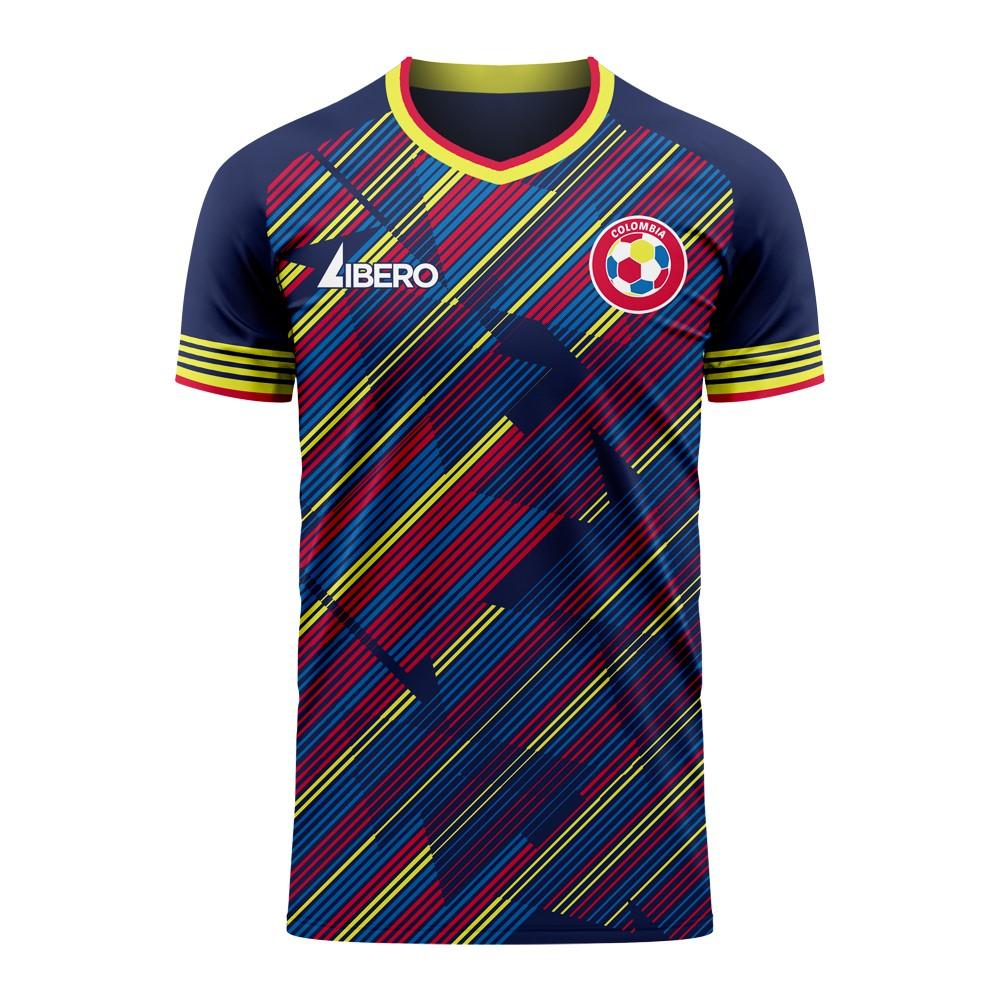 Colombia 2023-2024 Third Concept Football Kit (Libero)_0