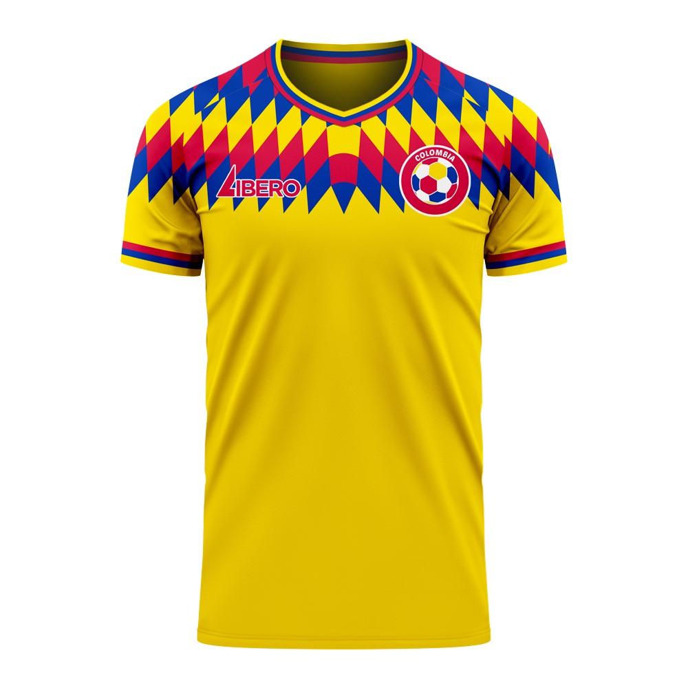 Colombia 2023-2024 Home Concept Football Kit (Libero)_0