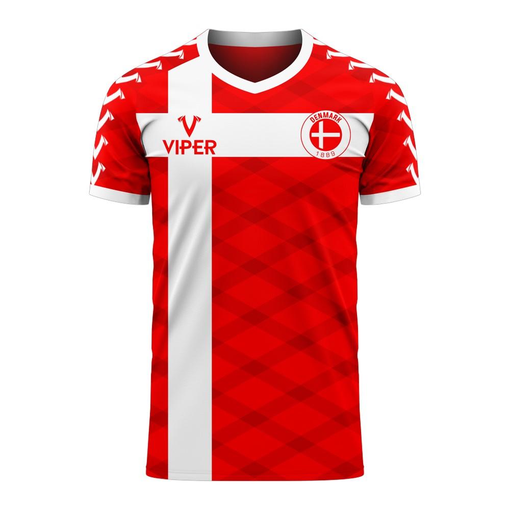 Denmark 2023-2024 Home Concept Football Kit (Viper)_0