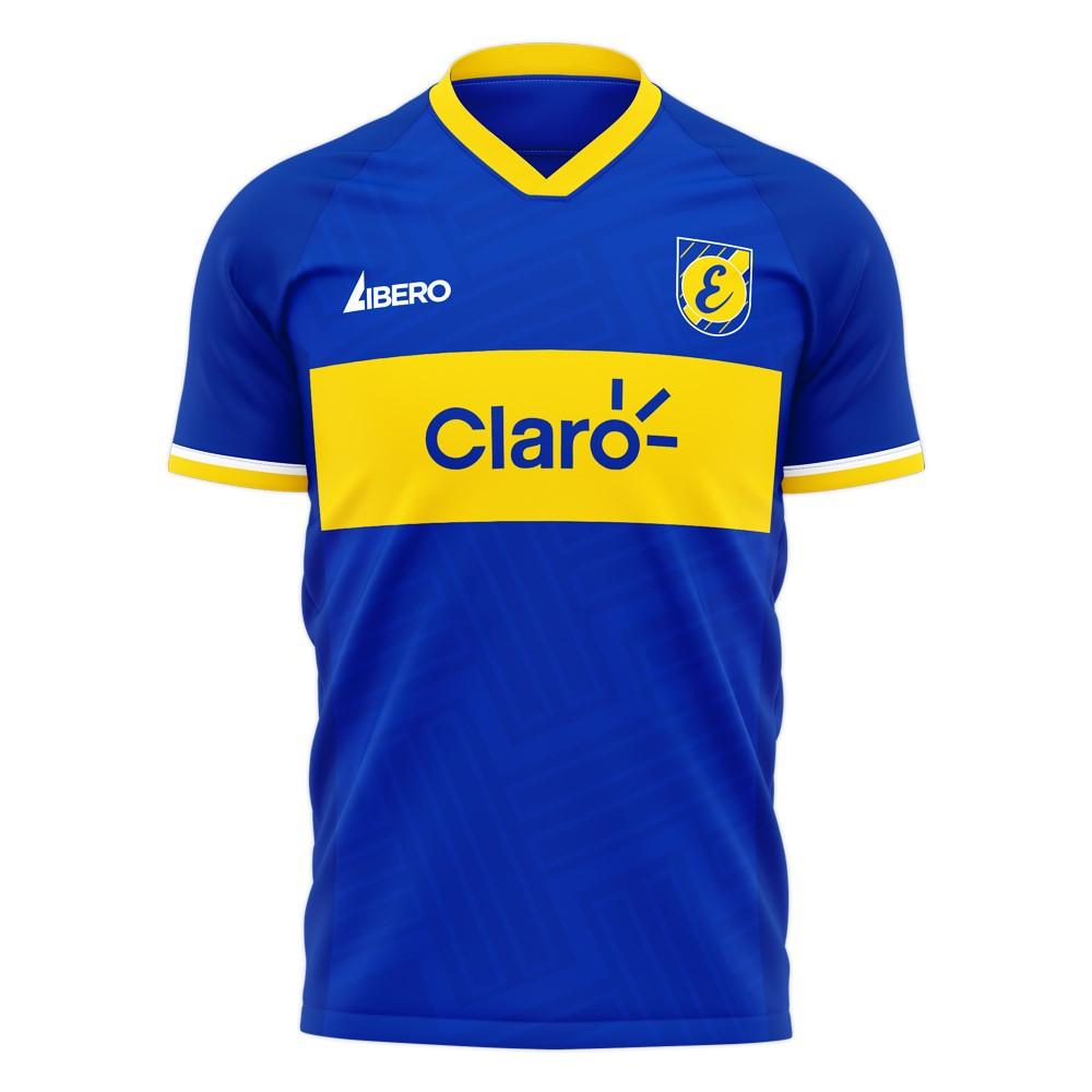 Everton de Chile 2023-2024 Home Concept Shirt (Libero) - Kids_0