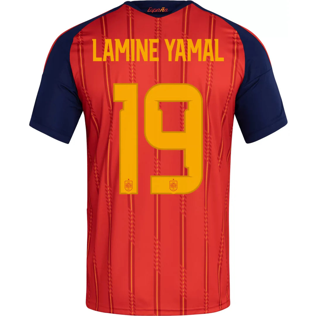 Spain 2026 LAMINE YAMAL #19 Home Jersey