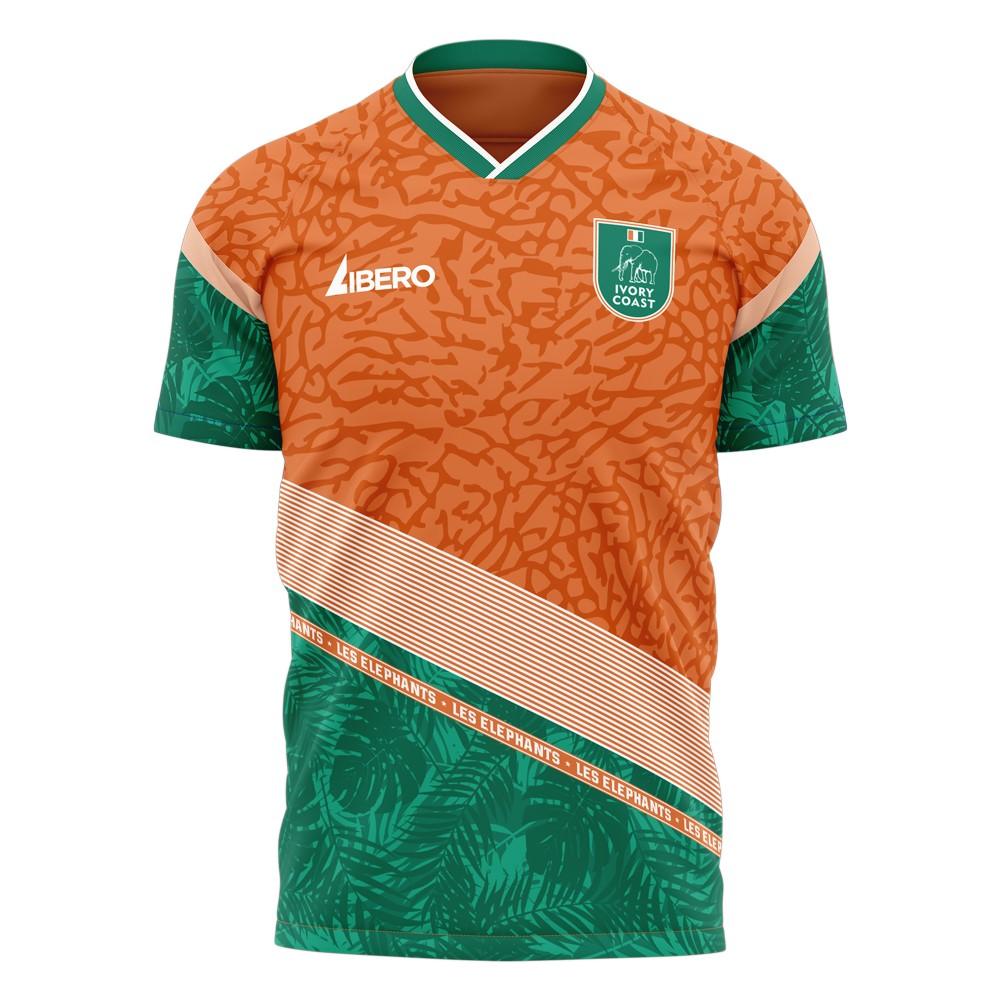 Ivory Coast 2021-2022 Away Concept Football Kit (Libero)_0