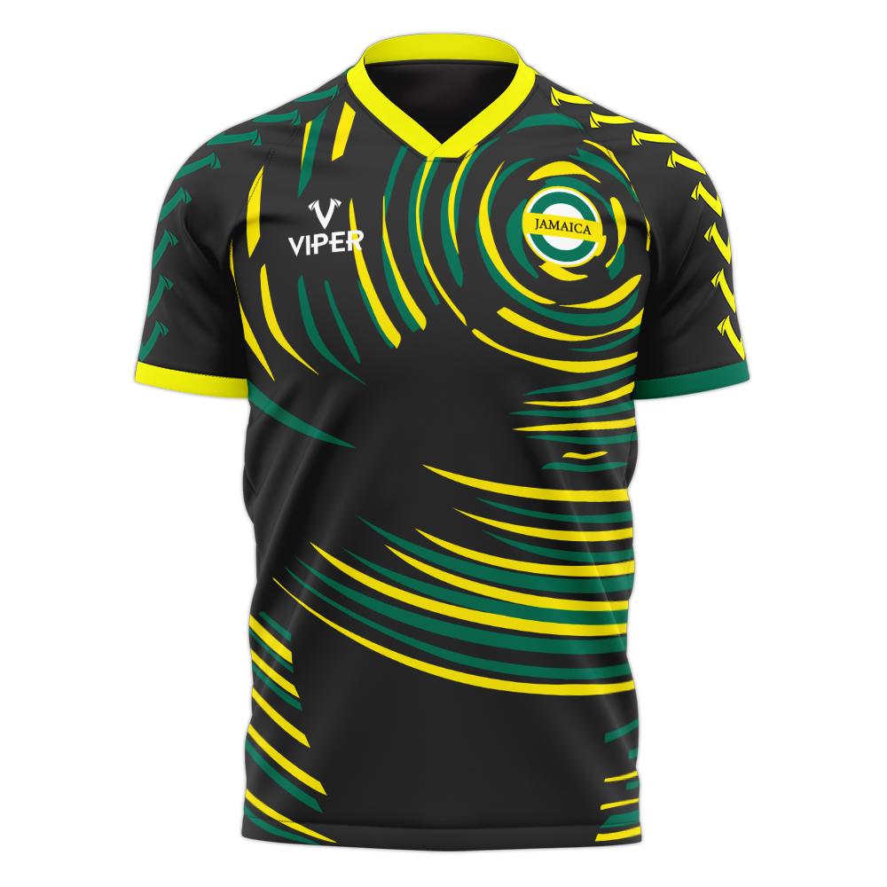 Jamaica 2023-2024 Away Concept Football Kit (Viper) - Kids_0