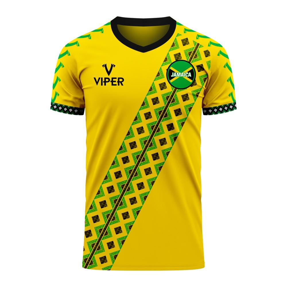 Jamaica 2023-2024 Home Concept Football Kit (Viper) - Adult Long Sleeve_0
