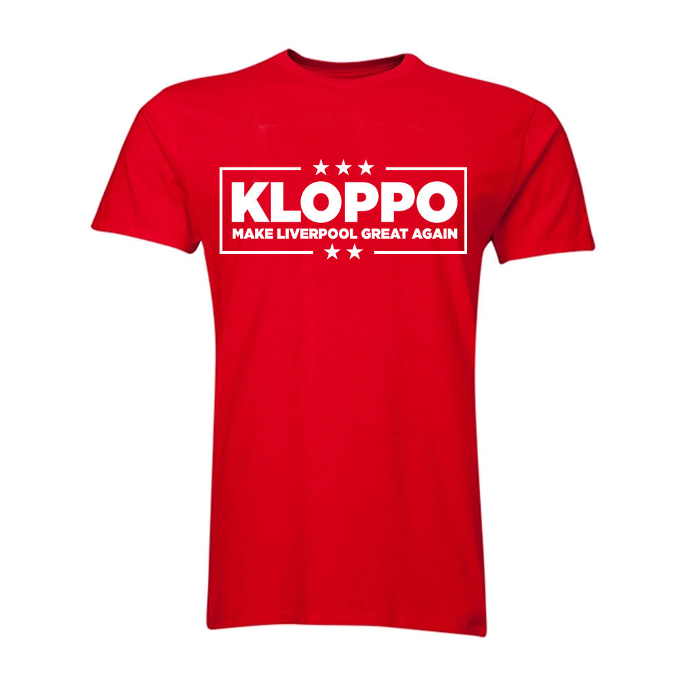 Jurgen Klopp Make Liverpool Great Again T-Shirt (Red)_0