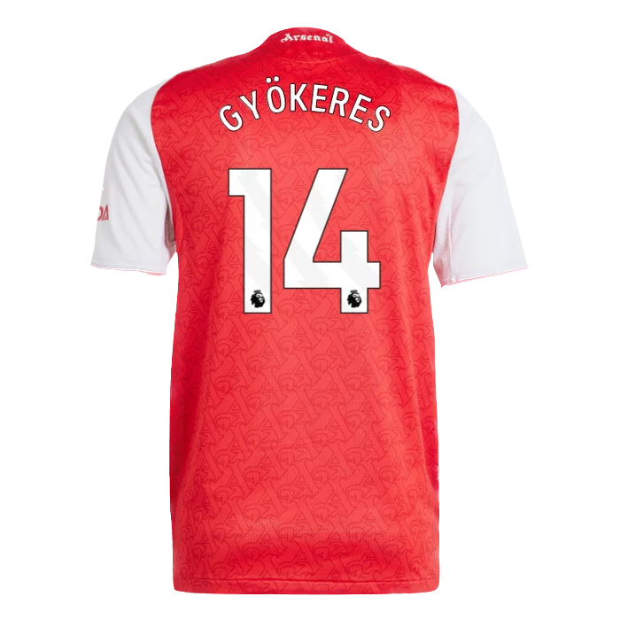 Arsenal 2025/26 GYÖKERES 14 Home Jersey Arsenal 2025/26 GYÖKERES 14 Home Jersey