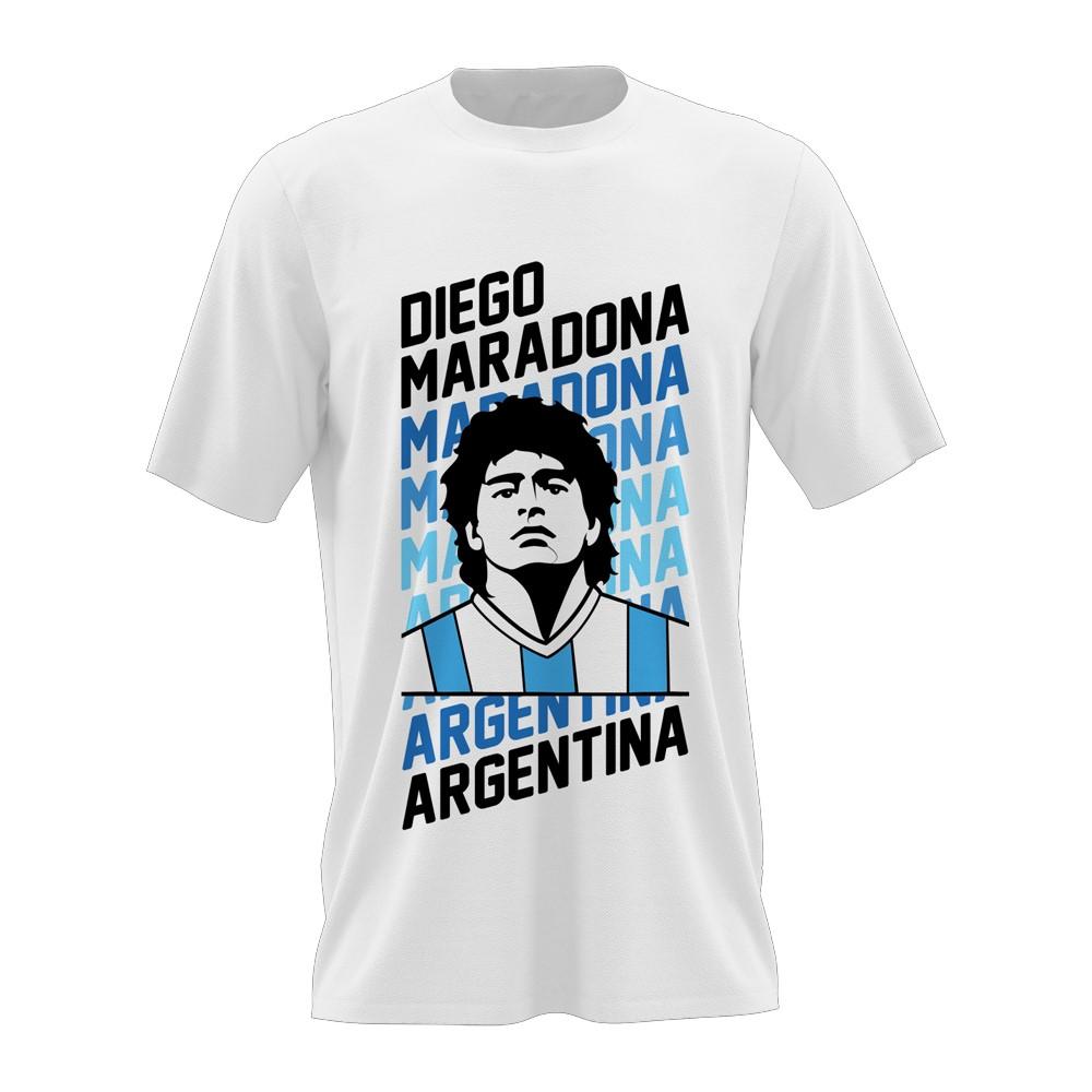 Diego Maradona Tribute Tee (White)_0