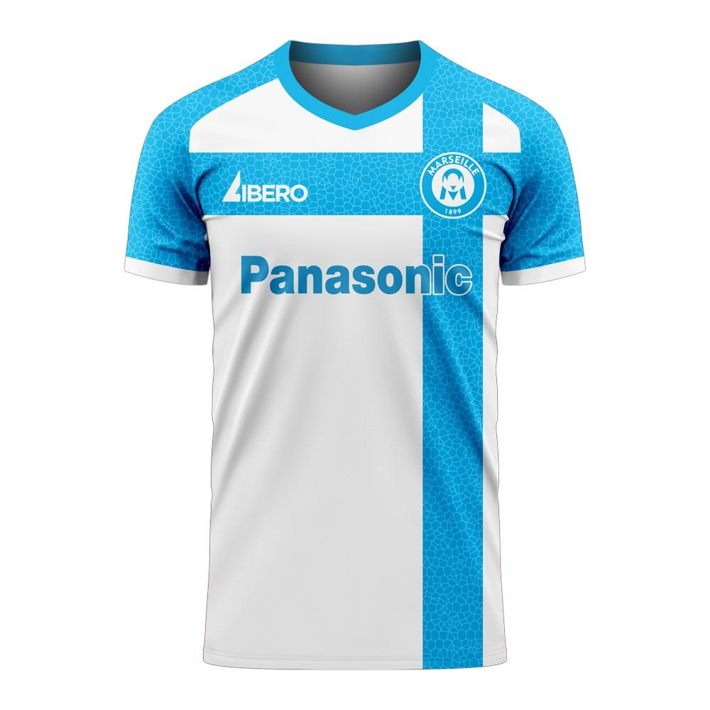 Marseille 2023-2024 Home Concept Football Kit (Libero)_0
