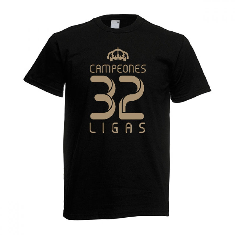 2012 Real Madrid Champions T-Shirt (Black)_0