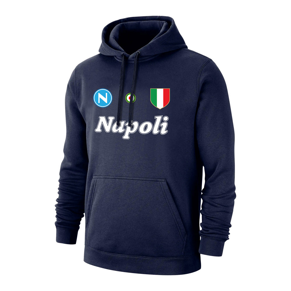 Napoli \'Vintage 86/87\' footer with hood - Dark blue_0