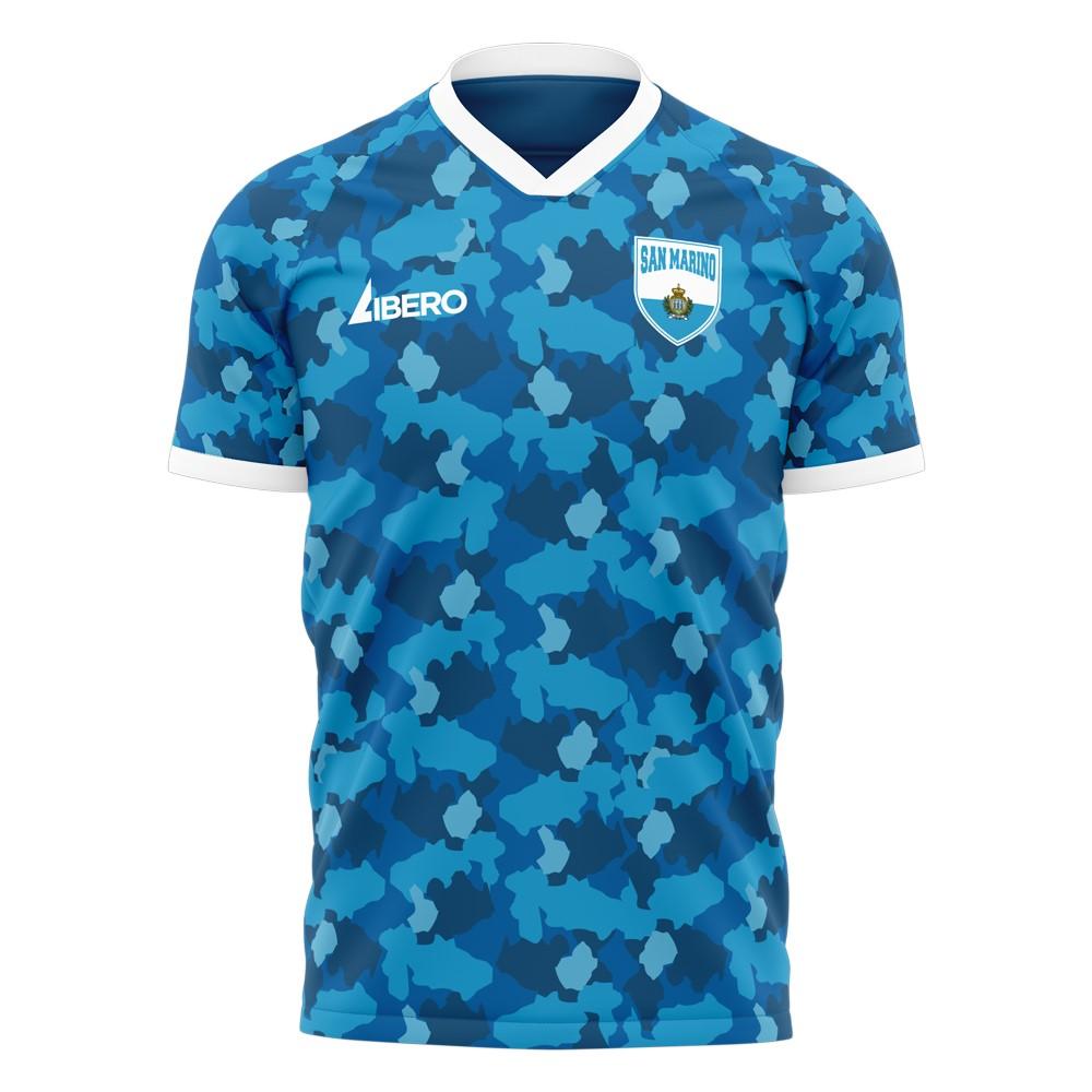 San Marino 2023-2024 Home Concept Football Shirt (Libero)_0