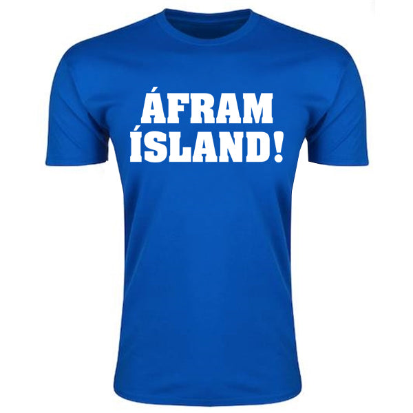 Iceland Afram Island T-Shirt (Blue)_0