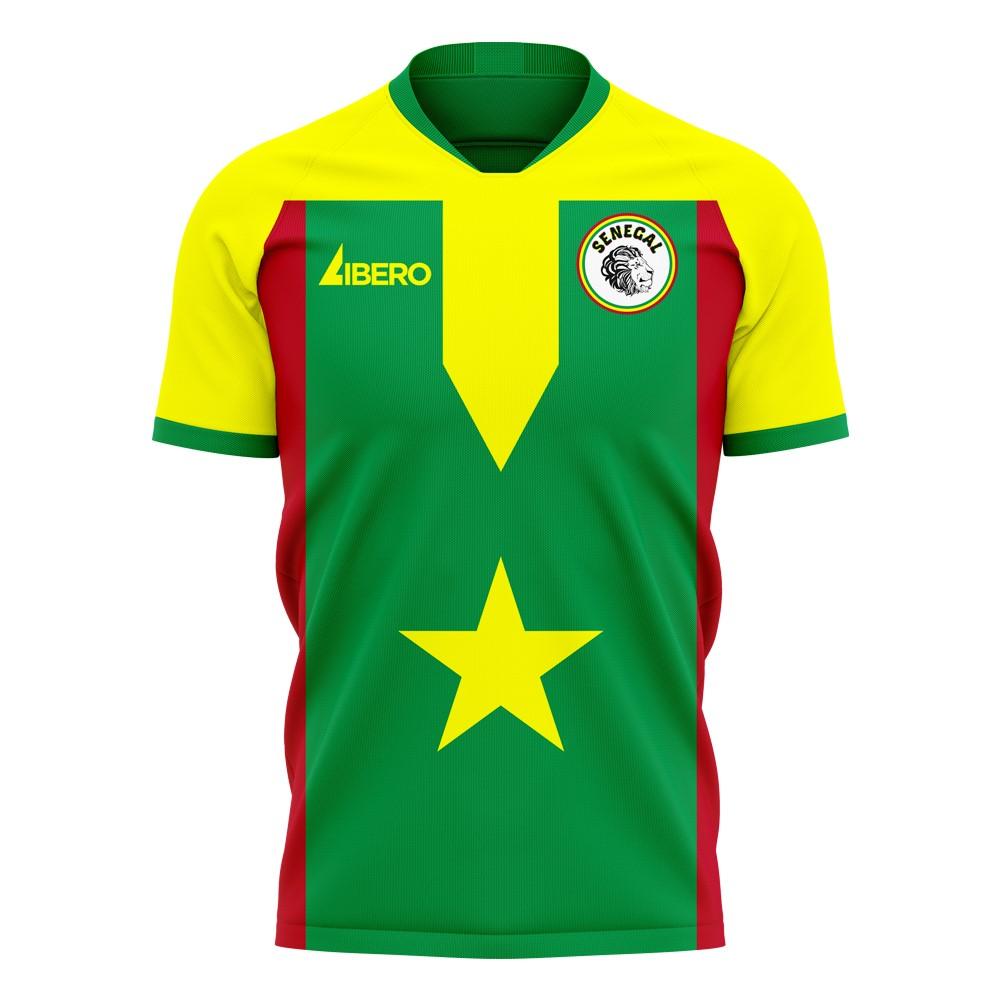 Senegal 2023-2024 Home Concept Football Kit (Libero) - Adult Long Sleeve_0