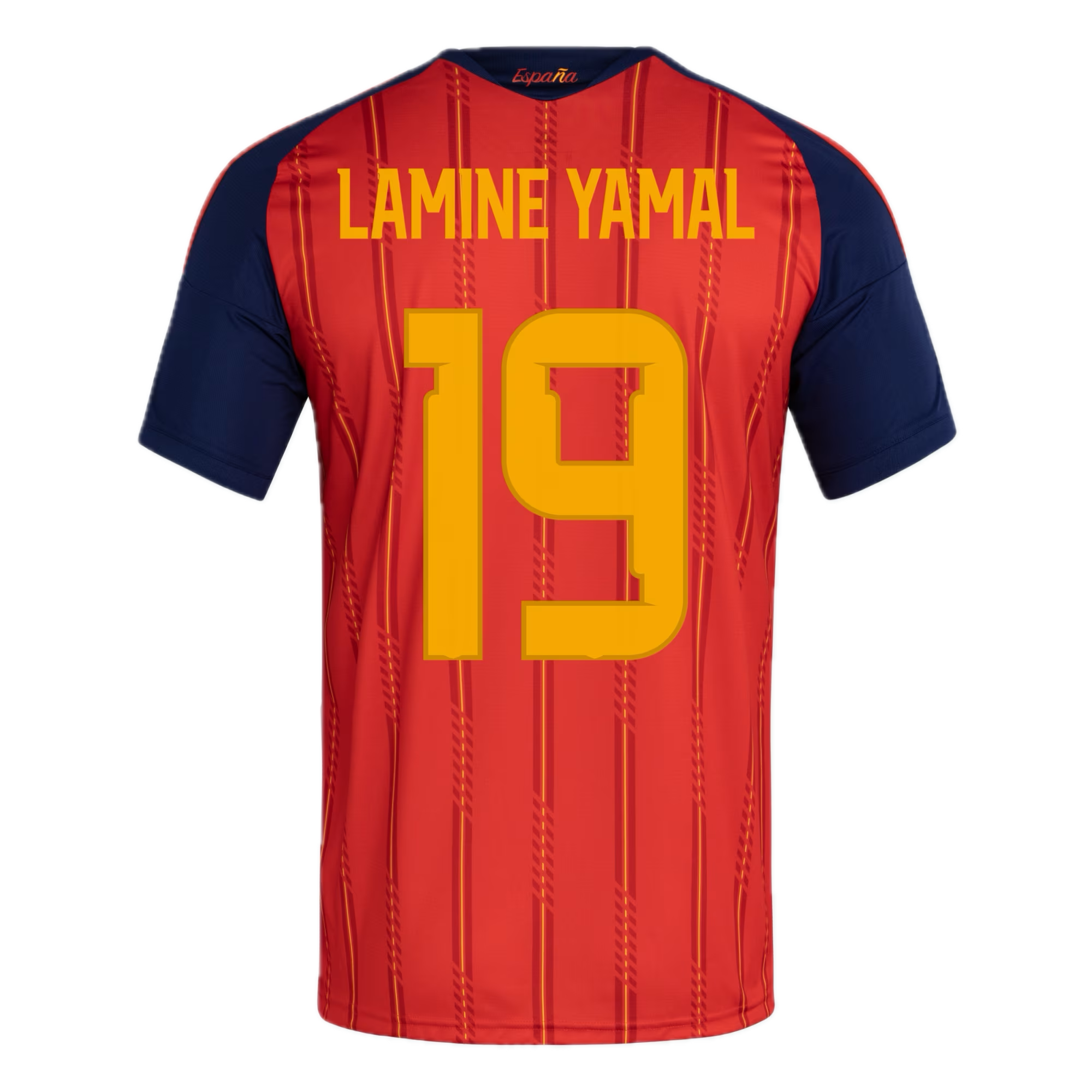 Spain 2026 LAMINE YAMAL #19 2 stars World cup winner Home Jersey