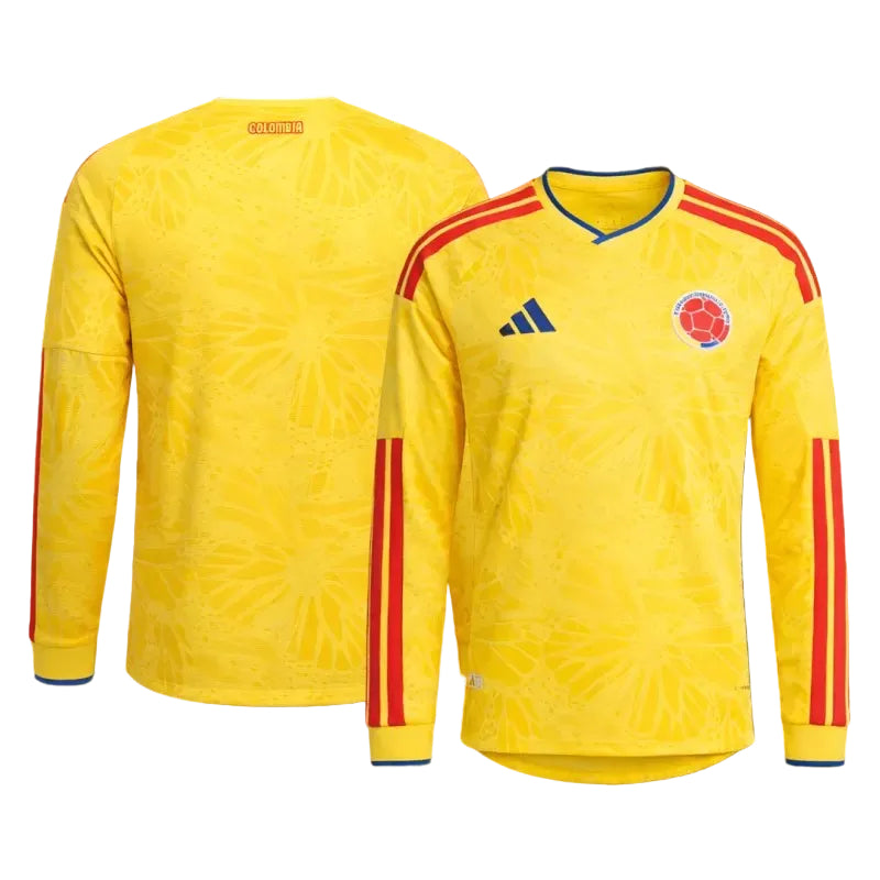 Colombia 2026 Long Sleeve Home Jersey