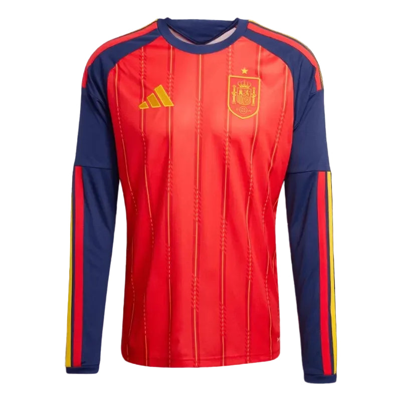 Spain 2026 Long Sleeve Home Jersey