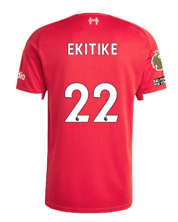 Liverpool 2025/26 EKITIKE 22 Home Jersey Liverpool 2025/26 EKITIKE 22 Home Jersey