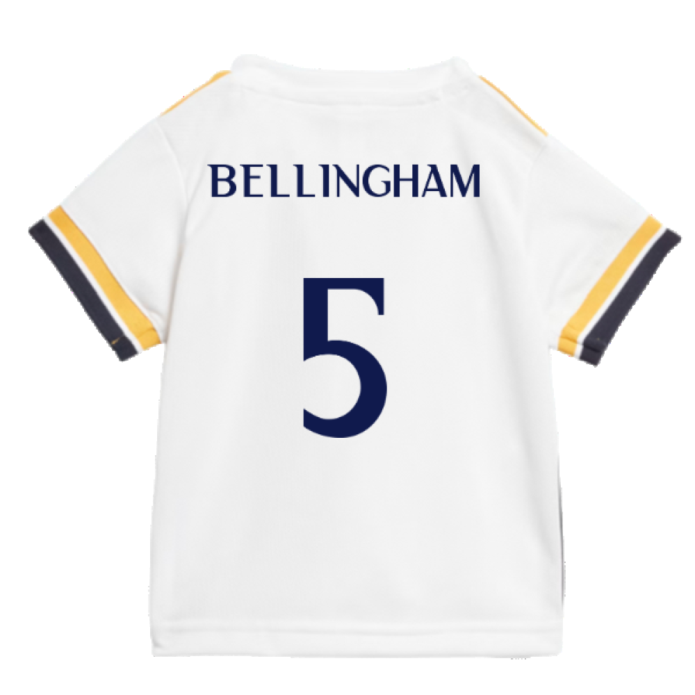2023-2024 Real Madrid Home Baby Kit (Bellingham 5)_2