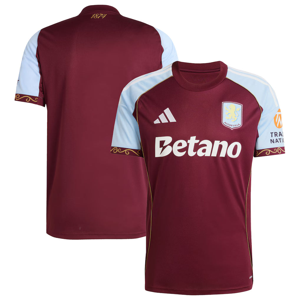 Aston Villa 2025/26 Home Jersey