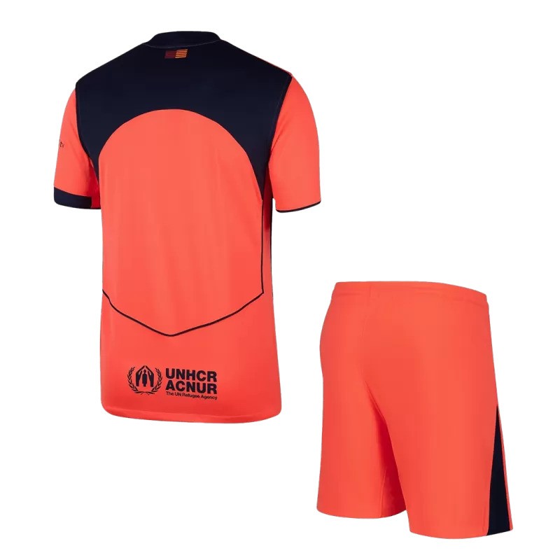 Barcelona 2025/26 Third Kids Kit