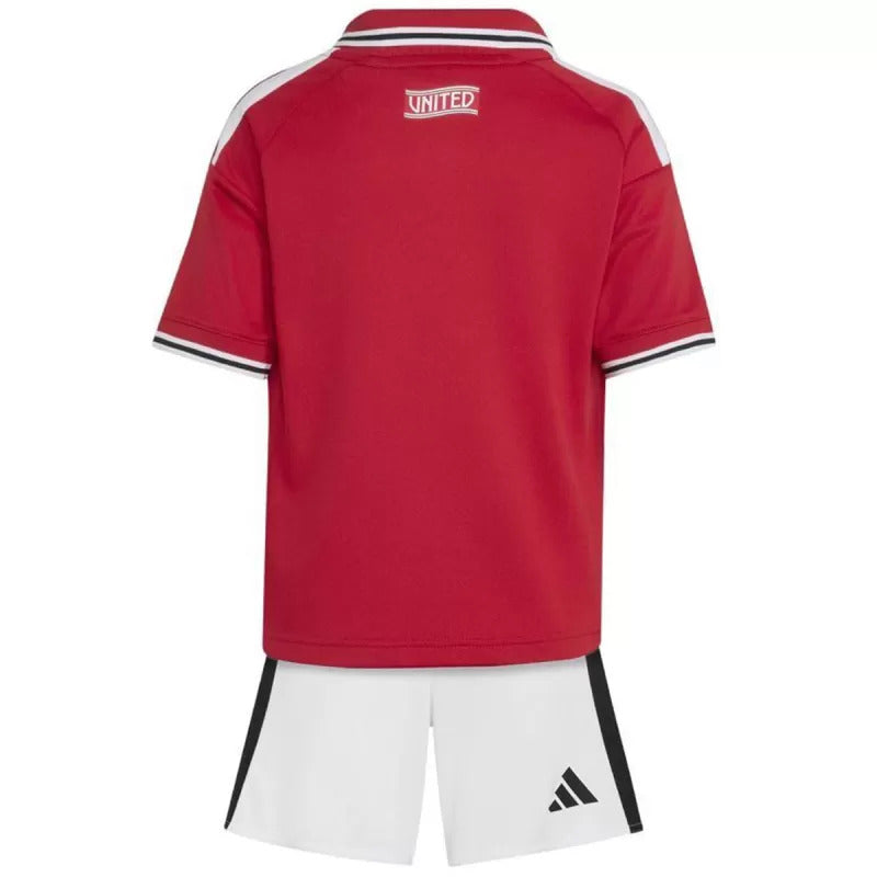 Man United 2026/27 Home Kids Kit