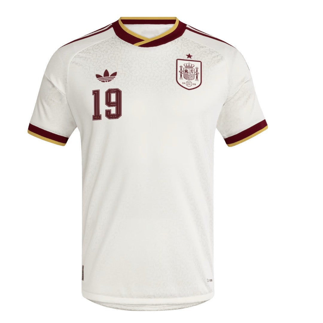 Spain 2026 LAMINE YAMAL #19 Away Player Jersey