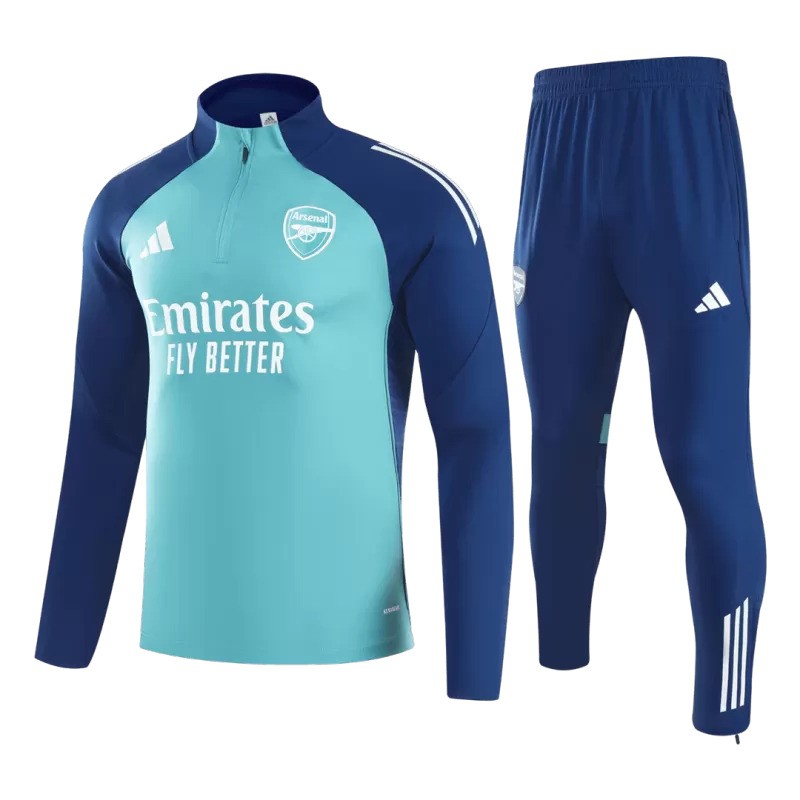 Arsenal 2025/26 1/4 Zip Tracksuit - Green