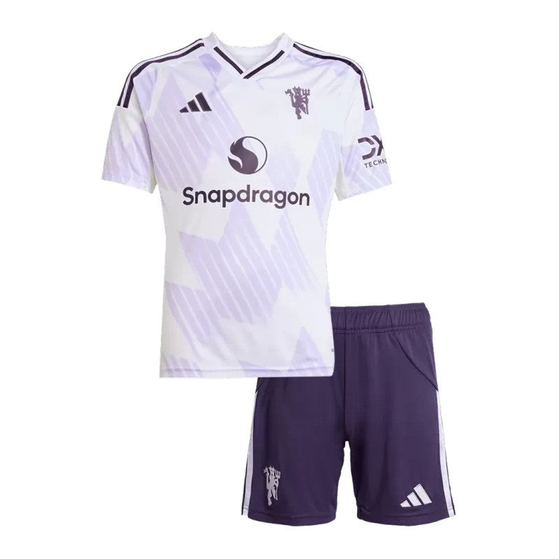 Manchester United 2025/26 Away Kids Kit