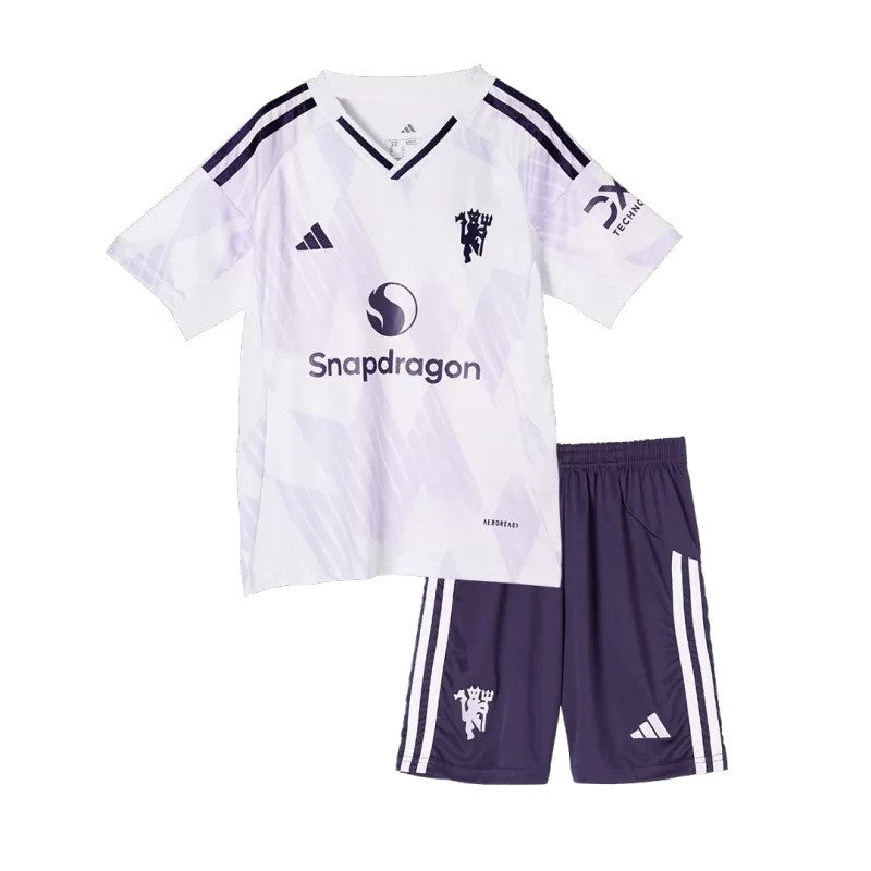 Manchester United 2025/26 Away Kids Kit