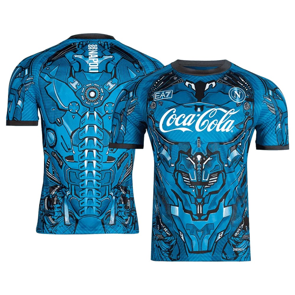 SSC Napoli 2025/26 Pre-Match Jersey - Blue