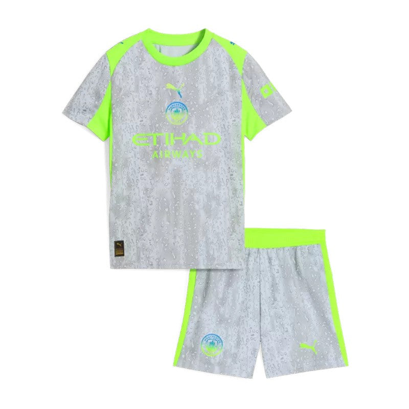 Manchester City 2025/26 Third Kids Kit