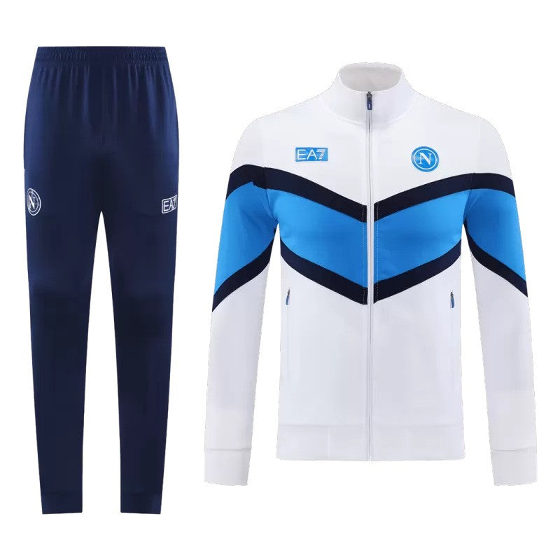 SSC Napoli 2025/26 Jacket Tracksuit - White