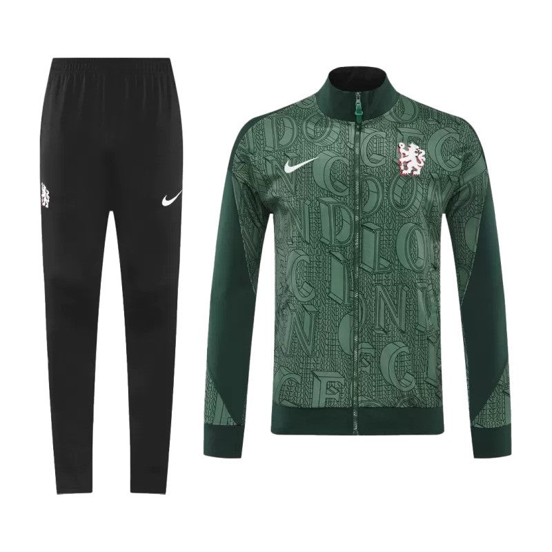 Chelsea 2025/26 Jacket Tracksuit - Green