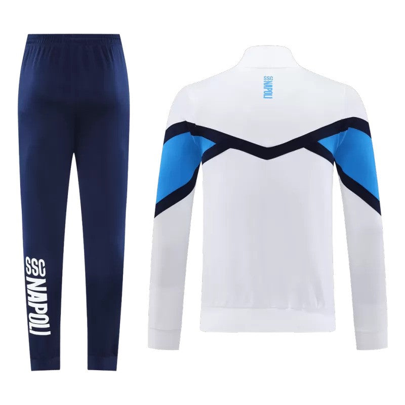 SSC Napoli 2025/26 Jacket Tracksuit - White