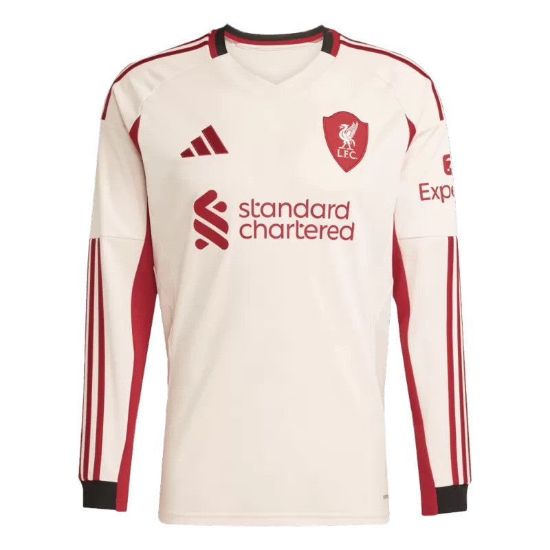 Liverpool 2025/26 Away Long Sleeve Jersey