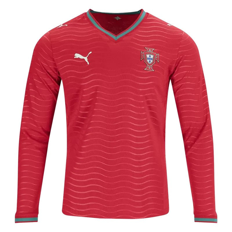 Portugal 2026 Long Sleeve Home Jersey