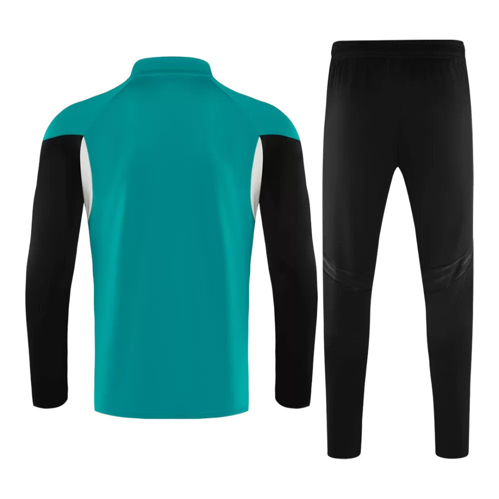 Liverpool 2025/26 1/4 Zip Tracksuit - Green