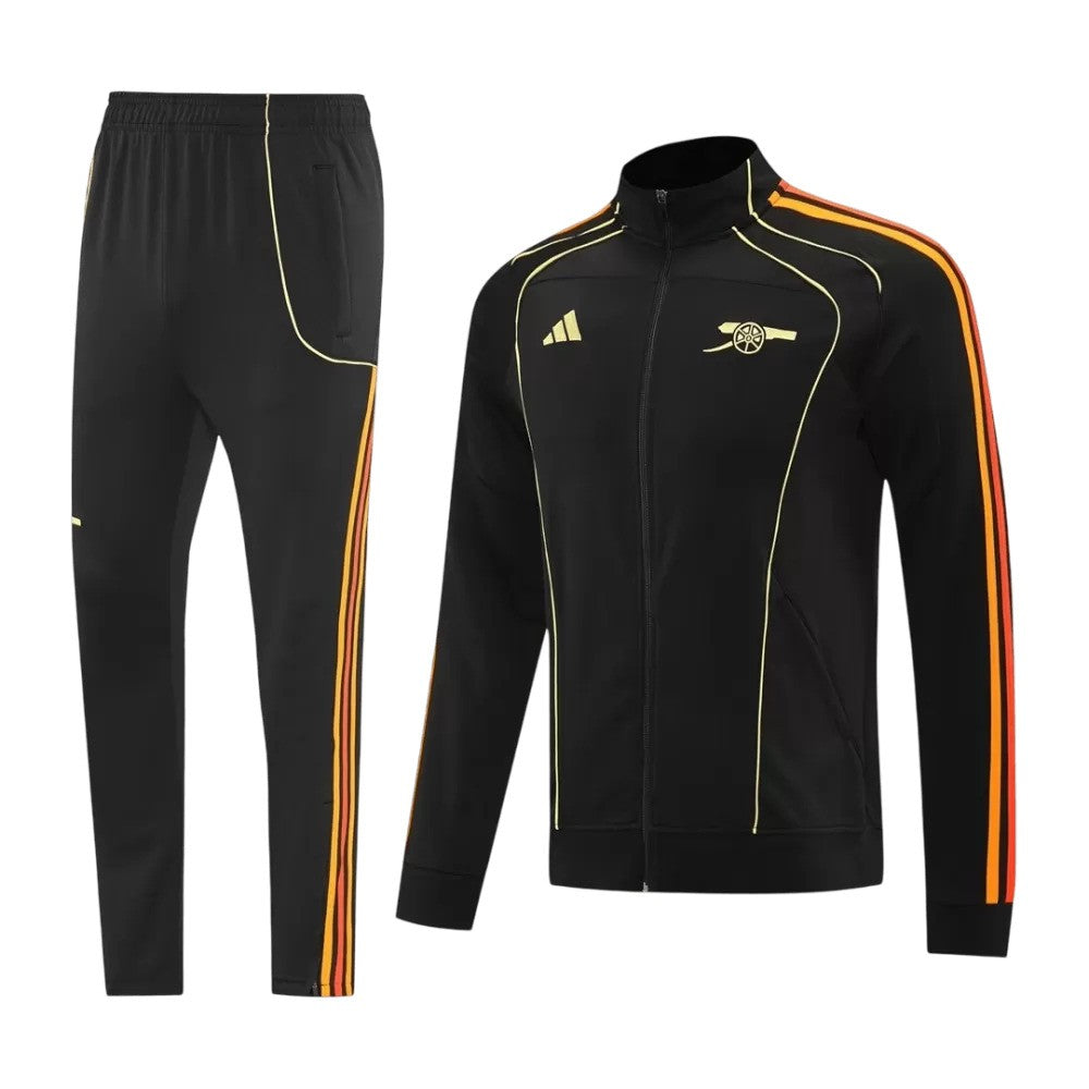Arsenal 2025/26 Jacket Tracksuit - Black