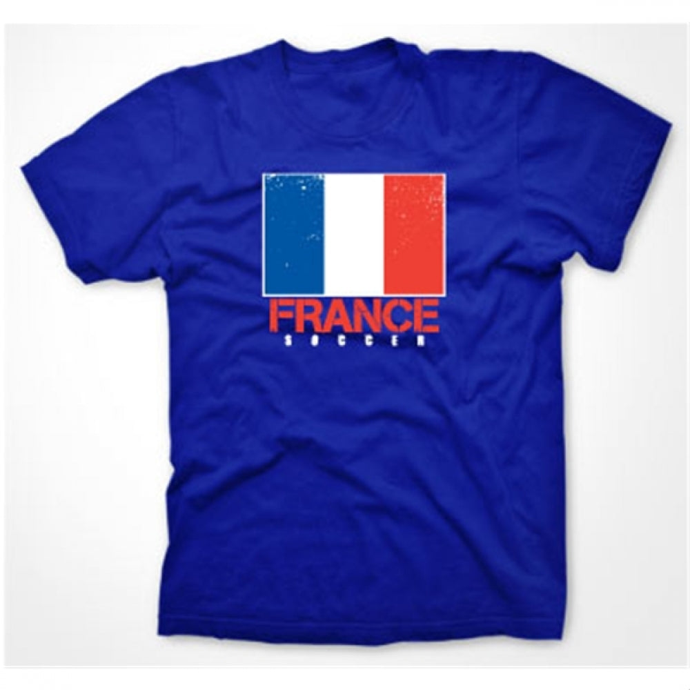 France Soccer T-shirt (royal)_0
