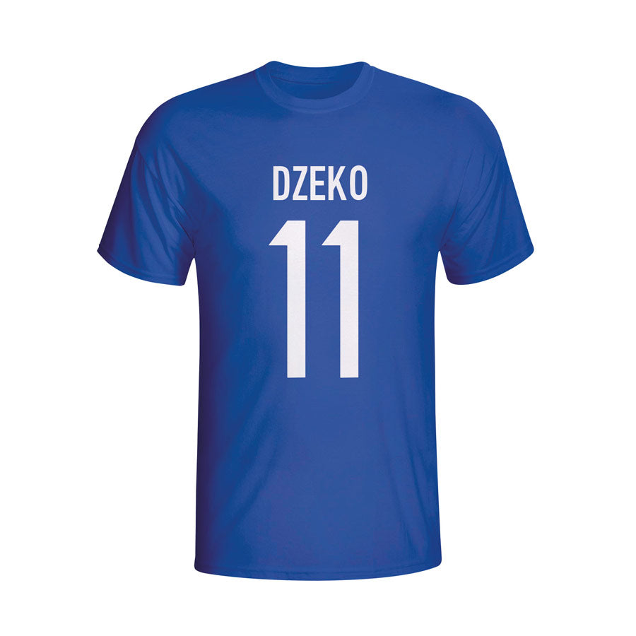 Edin Dzeko Bosnia Hero T-shirt (blue) - Kids_0