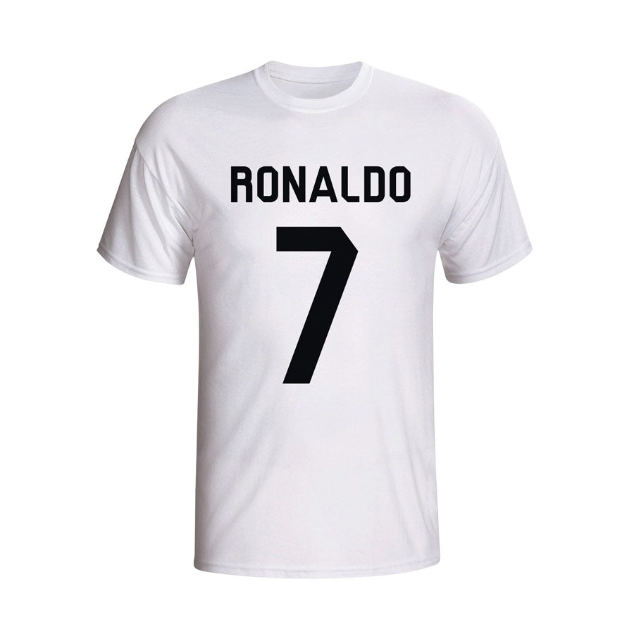 Cristiano Ronaldo Real Madrid Hero T-shirt (white)_0